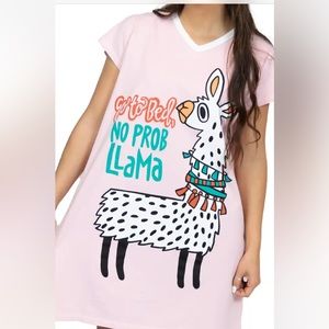 Lazy One “Go to Bed No Prob Llama” Nightshirt